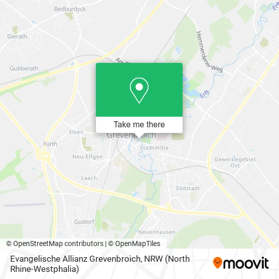 Карта Evangelische Allianz Grevenbroich