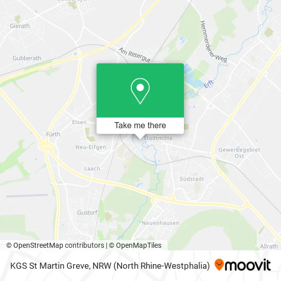 KGS St Martin Greve map