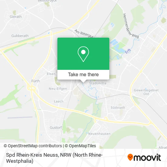 Spd Rhein-Kreis Neuss map