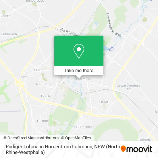 Rüdiger Lohmann Hörcentrum Lohmann map