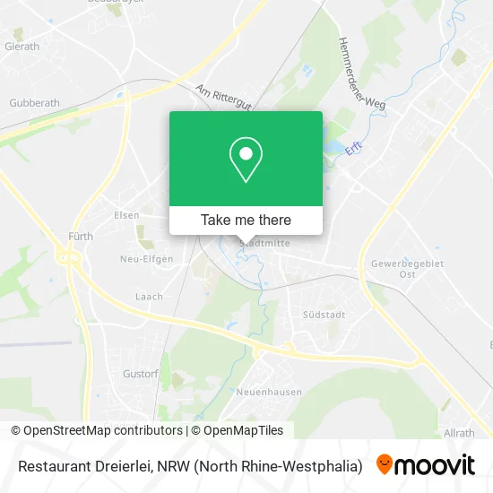 Карта Restaurant Dreierlei