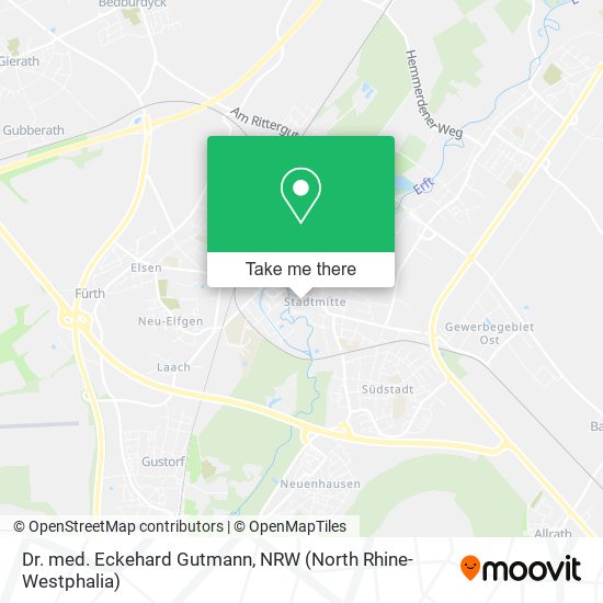 Dr. med. Eckehard Gutmann map