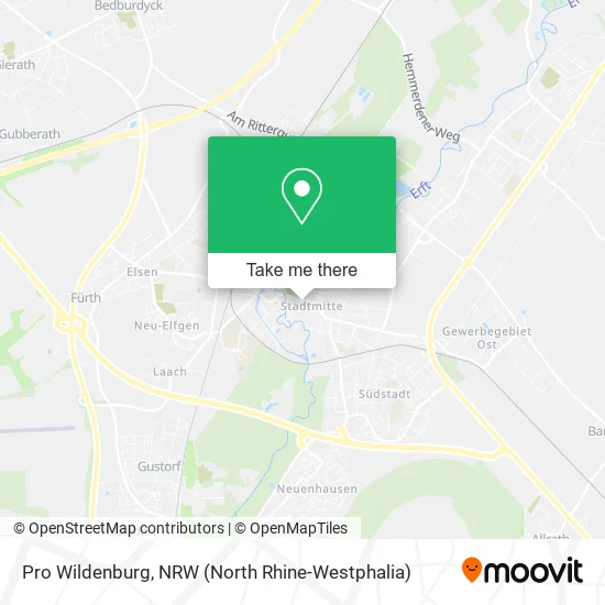 Карта Pro Wildenburg