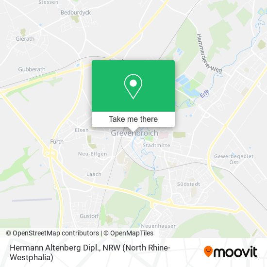 Hermann Altenberg Dipl. map