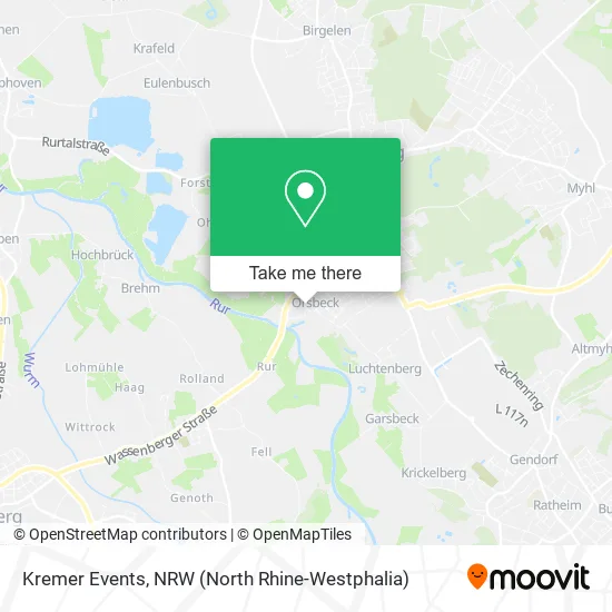 Карта Kremer Events