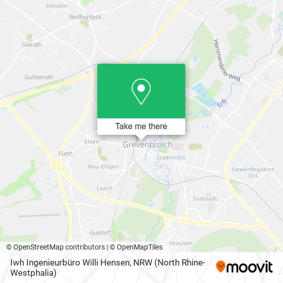 Iwh Ingenieurbüro Willi Hensen map
