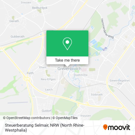 Steuerberatung Selmair map