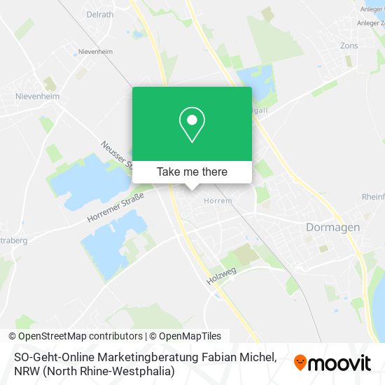 SO-Geht-Online Marketingberatung Fabian Michel map