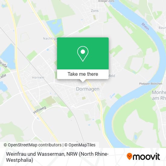 Weinfrau und Wasserman map