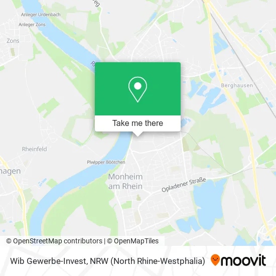 Wib Gewerbe-Invest map