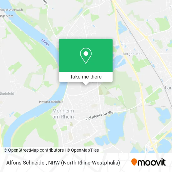 Alfons Schneider map