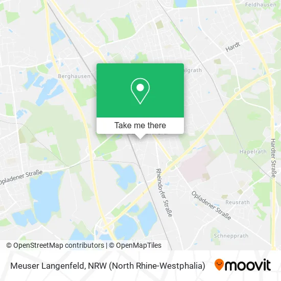 Карта Meuser Langenfeld