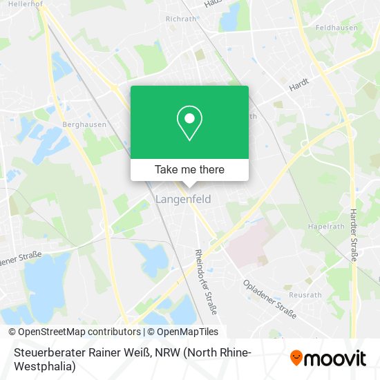 Steuerberater Rainer Weiß map