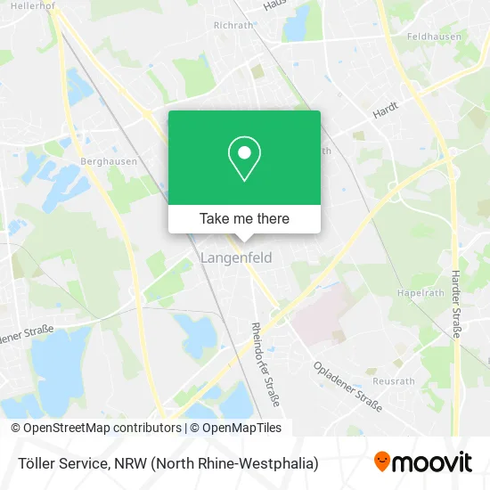 Карта Töller Service