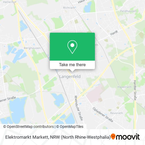 Elektromarkt Markett map