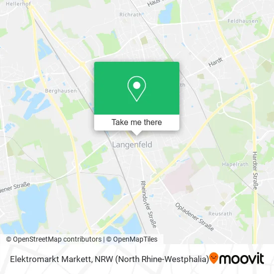 Карта Elektromarkt Markett