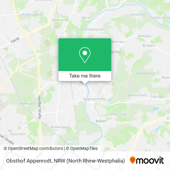 Карта Obsthof Appenrodt