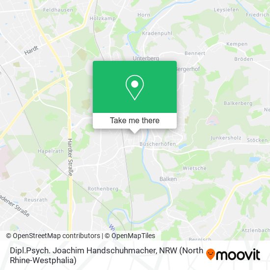 Dipl.Psych. Joachim Handschuhmacher map