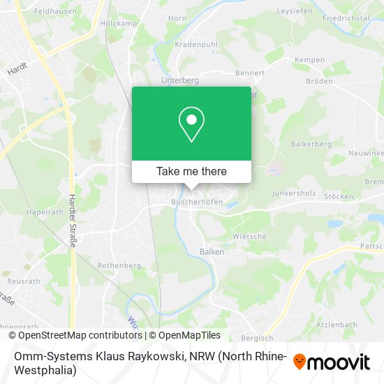 Omm-Systems Klaus Raykowski map