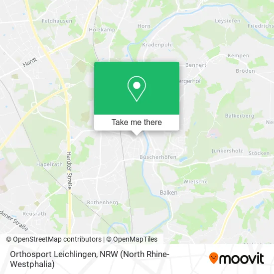 Карта Orthosport Leichlingen
