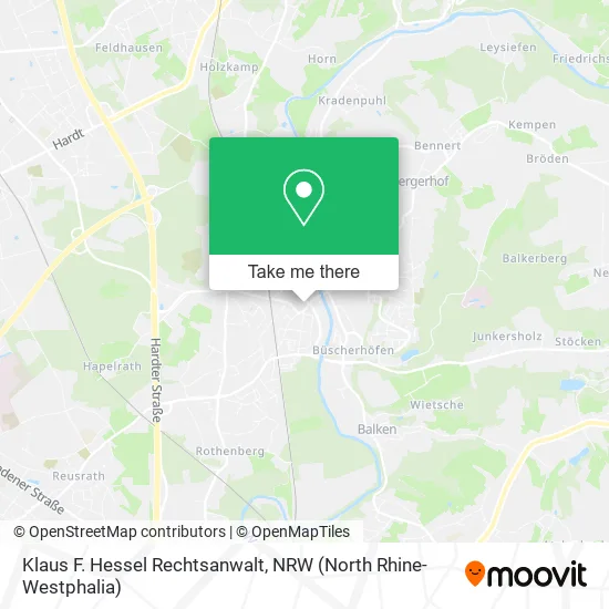 Klaus F. Hessel Rechtsanwalt map