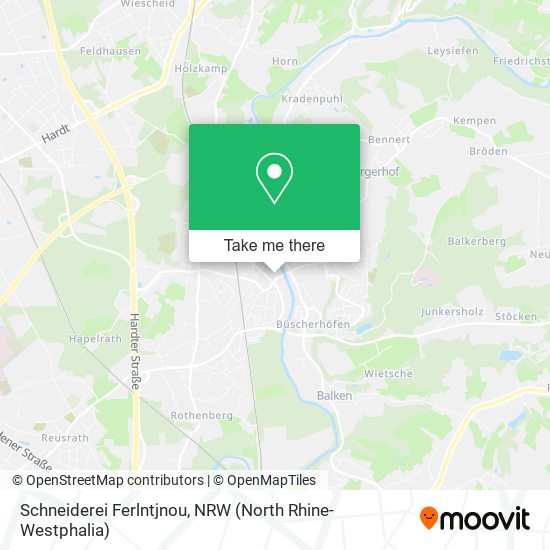 Schneiderei Ferlntjnou map
