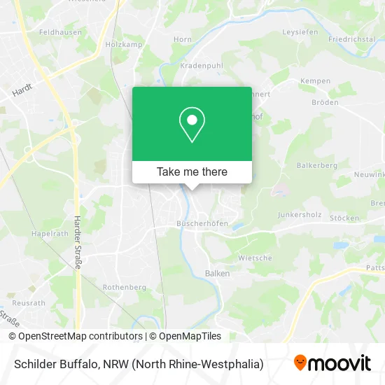 Schilder Buffalo map