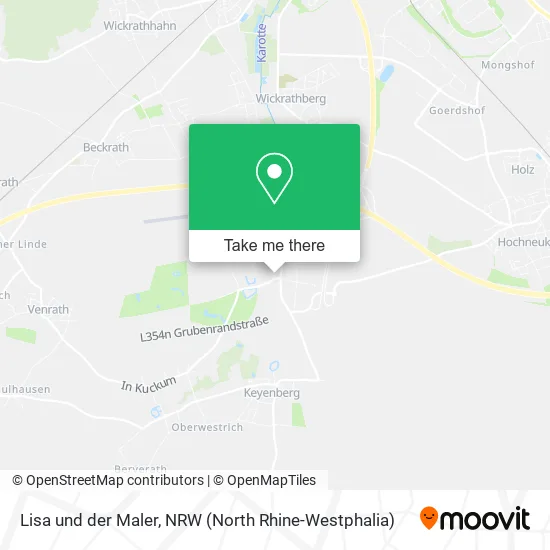 Карта Lisa und der Maler