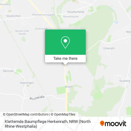 Kletternde Baumpflege Herkenrath map