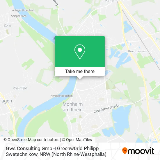 Gws Consulting GmbH Greenw0rld Philipp Swetschnikow map
