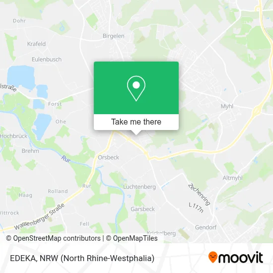 EDEKA map