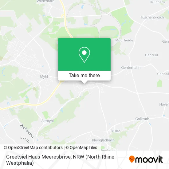 Greetsiel Haus Meeresbrise map