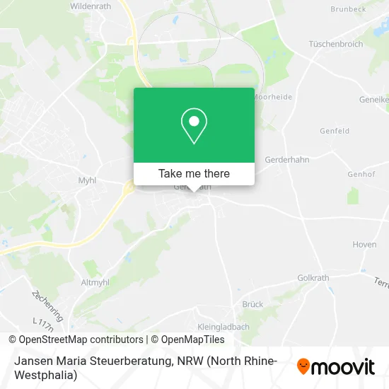 Jansen Maria Steuerberatung map