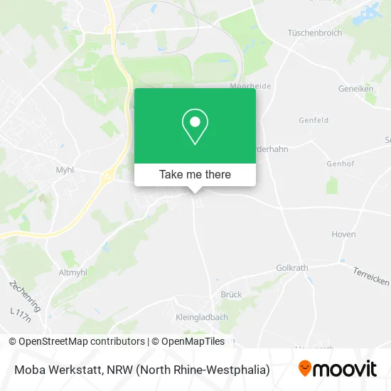 Карта Moba Werkstatt