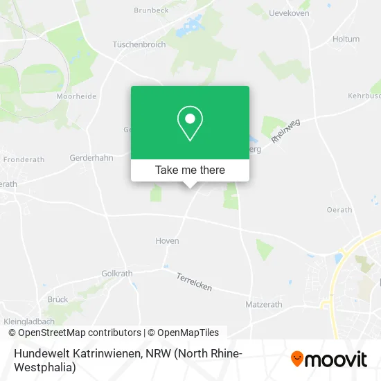 Карта Hundewelt Katrinwienen