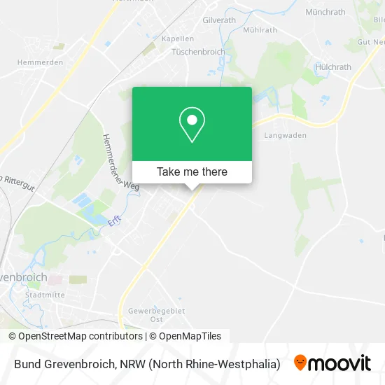 Карта Bund Grevenbroich