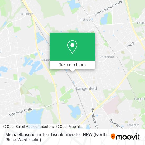 Michaelbuschenhofen Tischlermeister map
