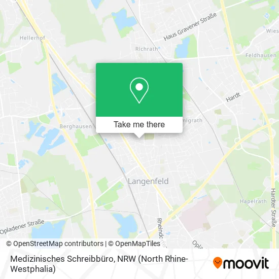 Карта Medizinisches Schreibbüro