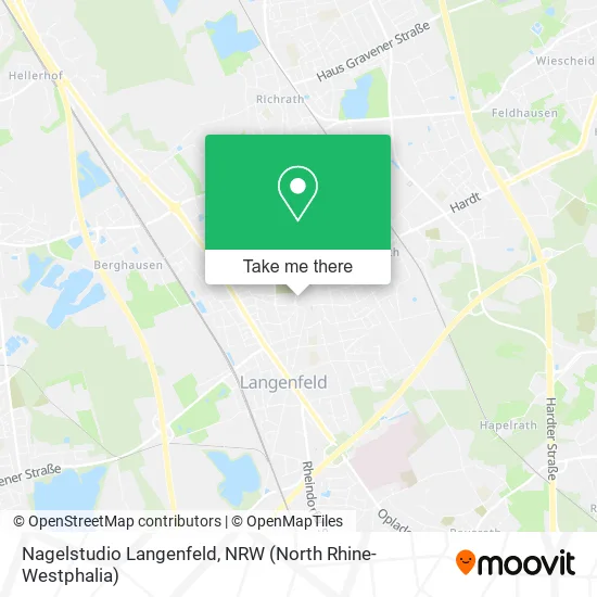 Карта Nagelstudio Langenfeld