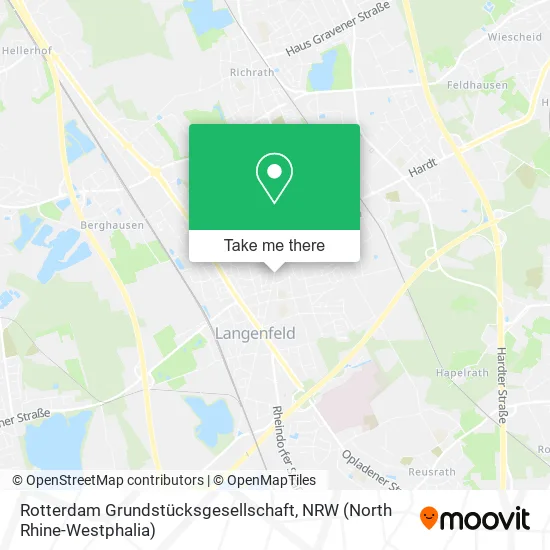 Rotterdam Grundstücksgesellschaft map