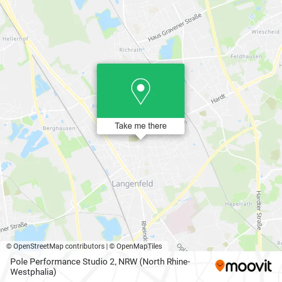 Карта Pole Performance Studio 2