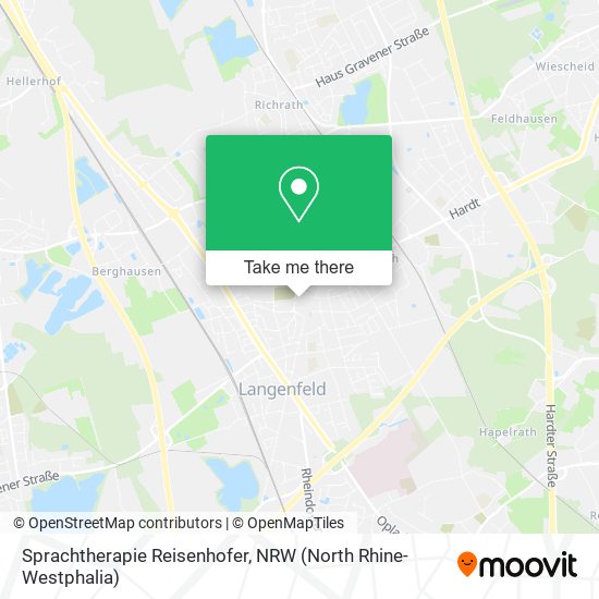 Sprachtherapie Reisenhofer map
