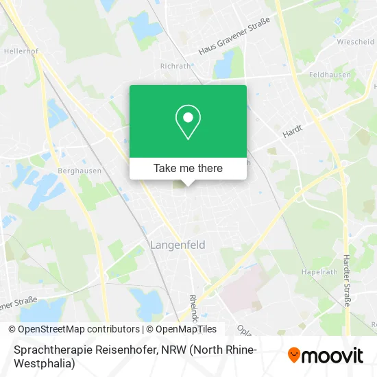 Карта Sprachtherapie Reisenhofer
