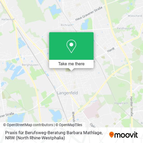 Praxis für Berufsweg-Beratung Barbara Mathlage map