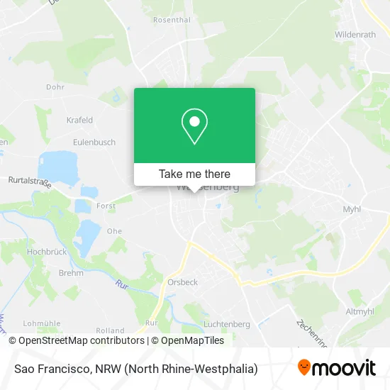 Карта Sao Francisco