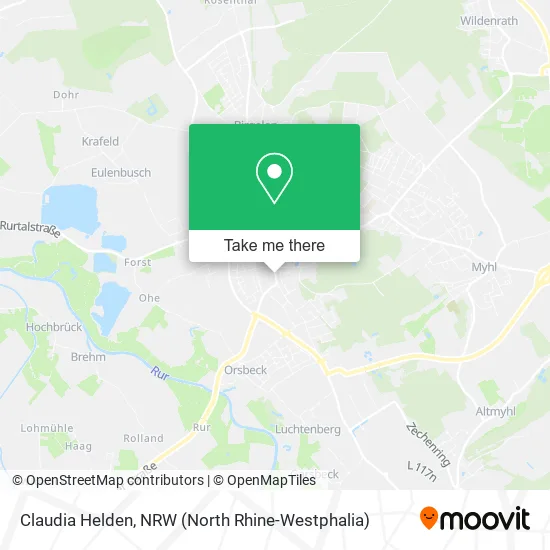 Карта Claudia Helden