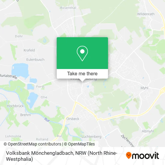 Карта Volksbank Mönchengladbach