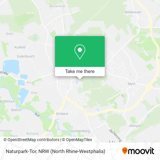 Карта Naturpark-Tor