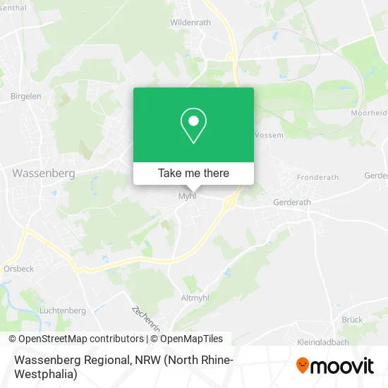 Карта Wassenberg Regional