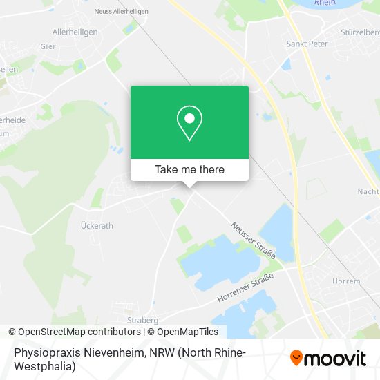 Physiopraxis Nievenheim map